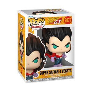Funko Pop! Dragon Ball GT Super Saiyan 4 Vegeta Figure #2073!